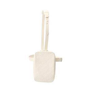 Louis Vuitton Utility Side Bag Body Bag White Taurillon Leather